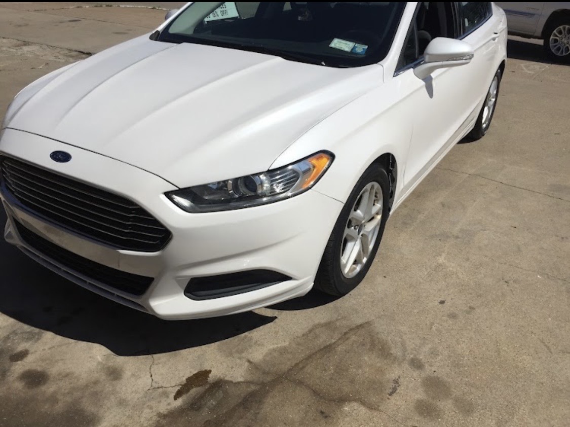 Ford Fusion after collision repair