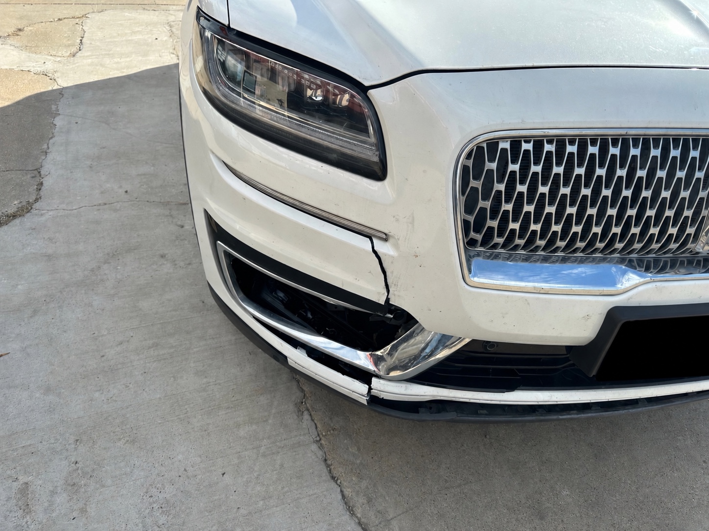 Lincoln before body repair