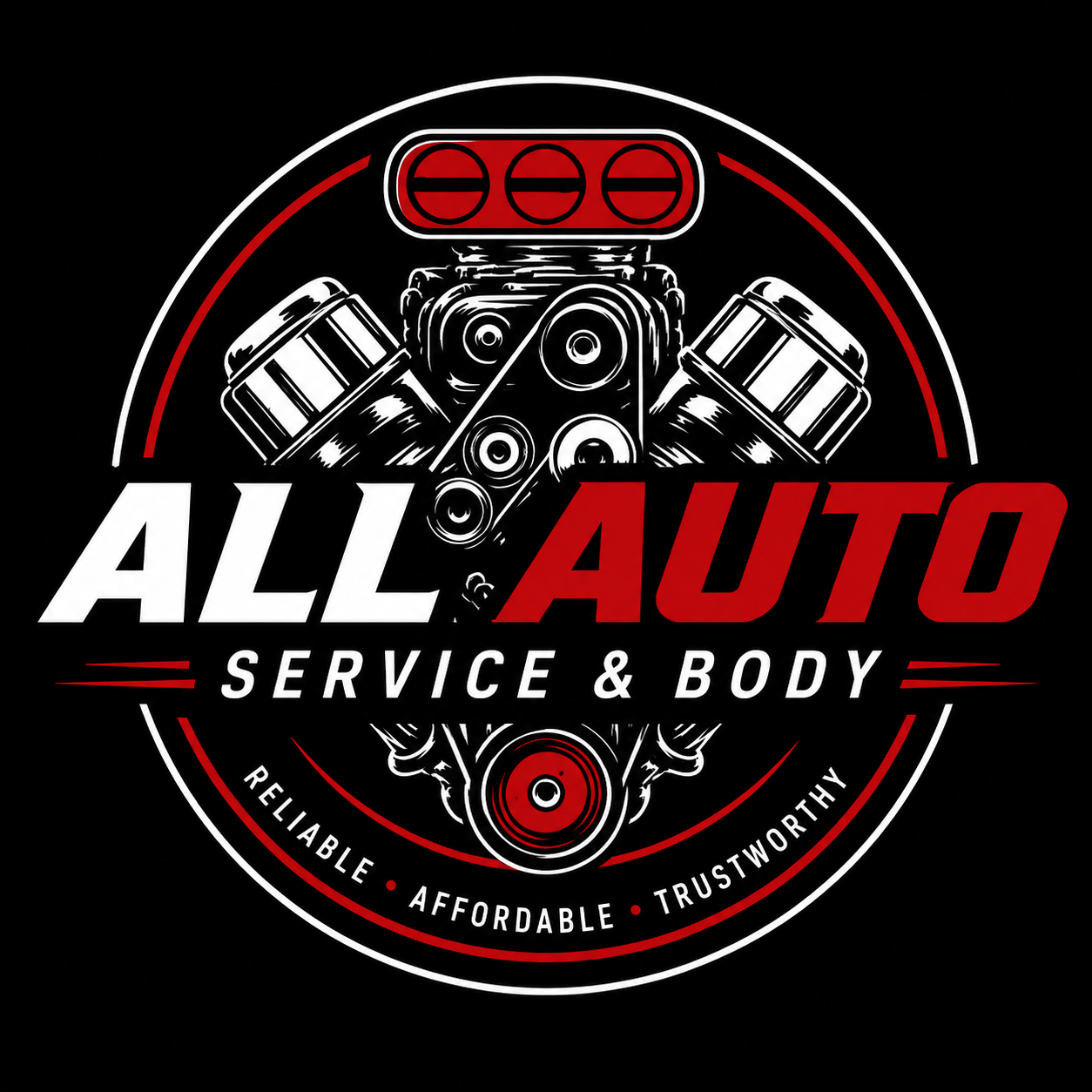 All Auto Service & Body logo
