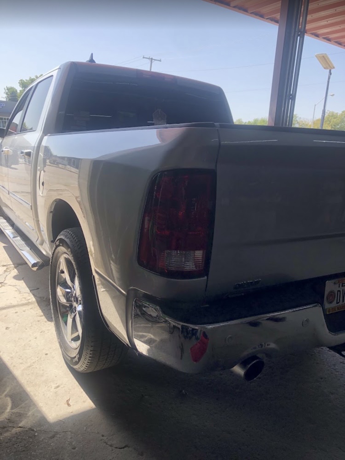 Ram truck after body repair