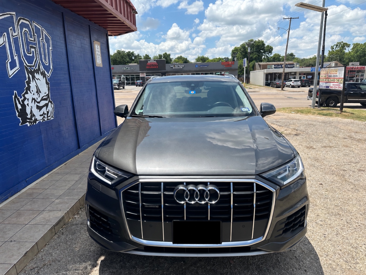 Finished collision repair